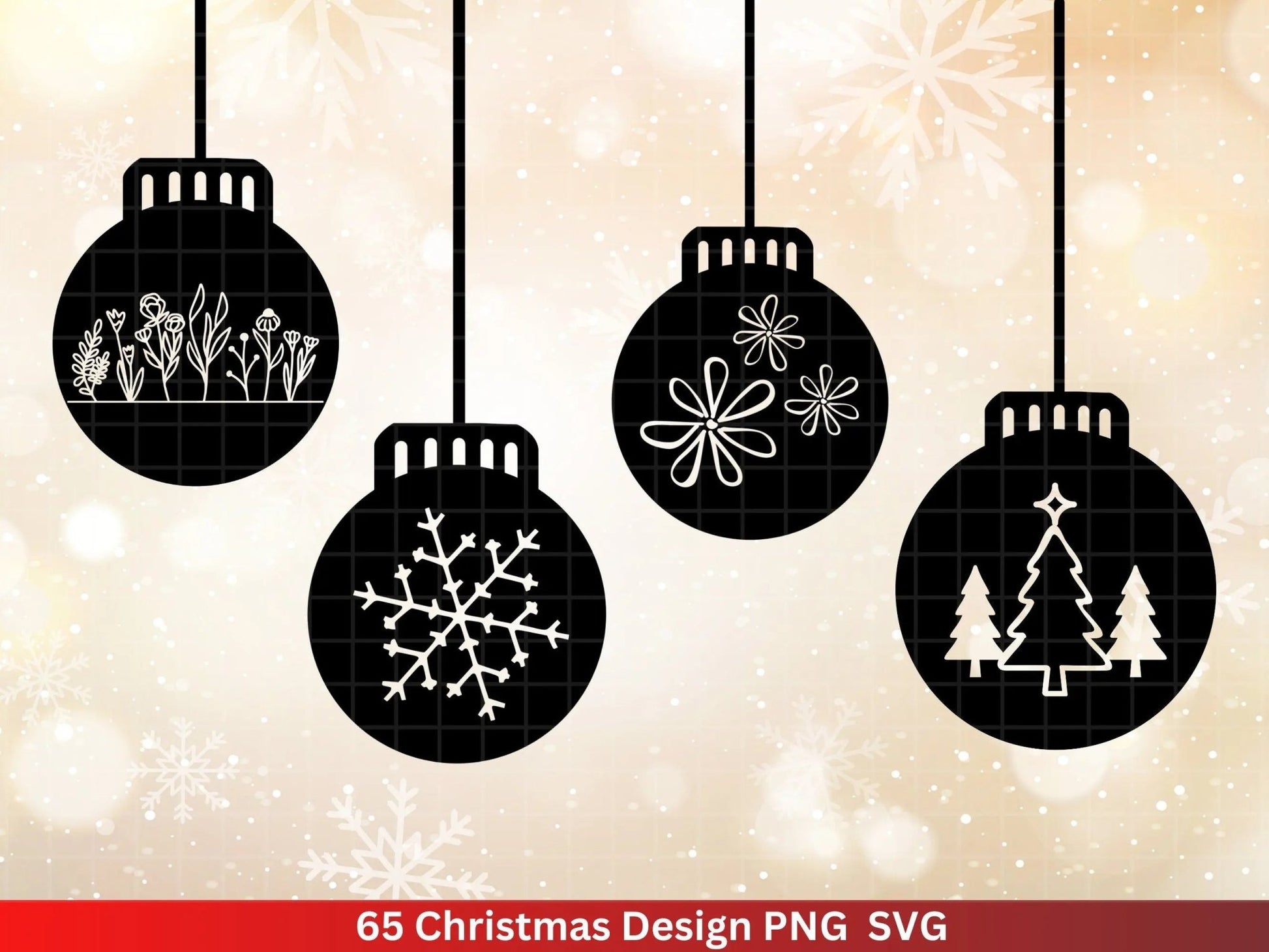 Weihnachten Plotterdatei Svg Png - Plotterdatei Advent- Weihnachtskugel svg - Silhouette Cricut Download - Frohe Weihnachten Bundle - EmidaDesign