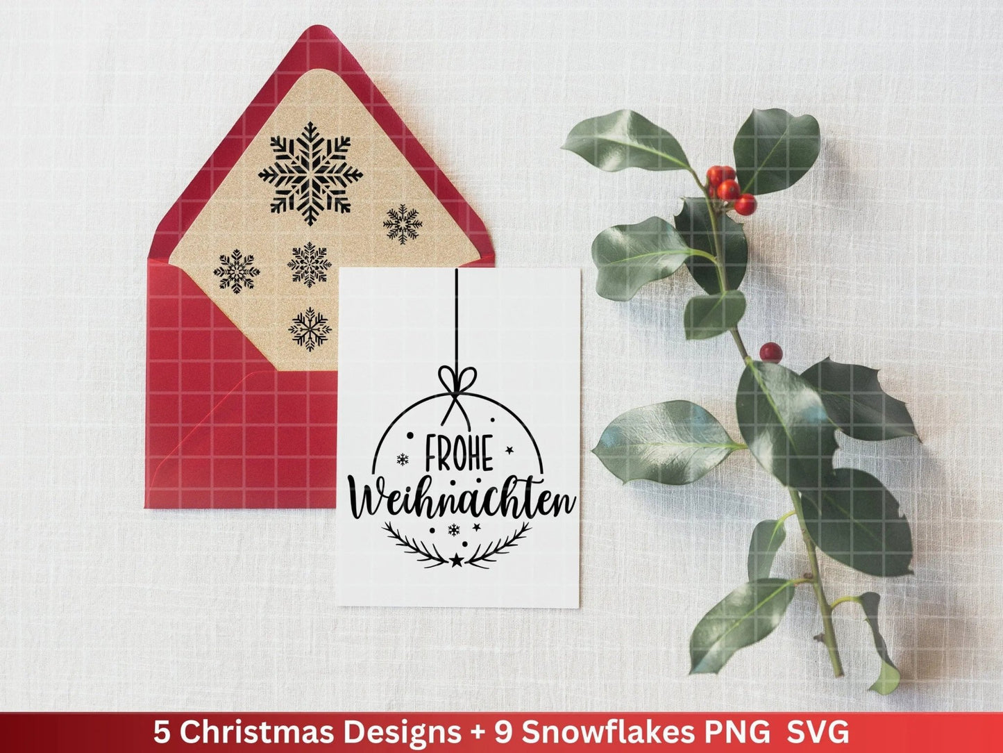 Weihnachten Plotterdatei Svg Png - Plotterdatei Hallo Winter - Schriftzüge Weihnachten deutsch - Silhouette Cricut Download - Clipart - EmidaDesign