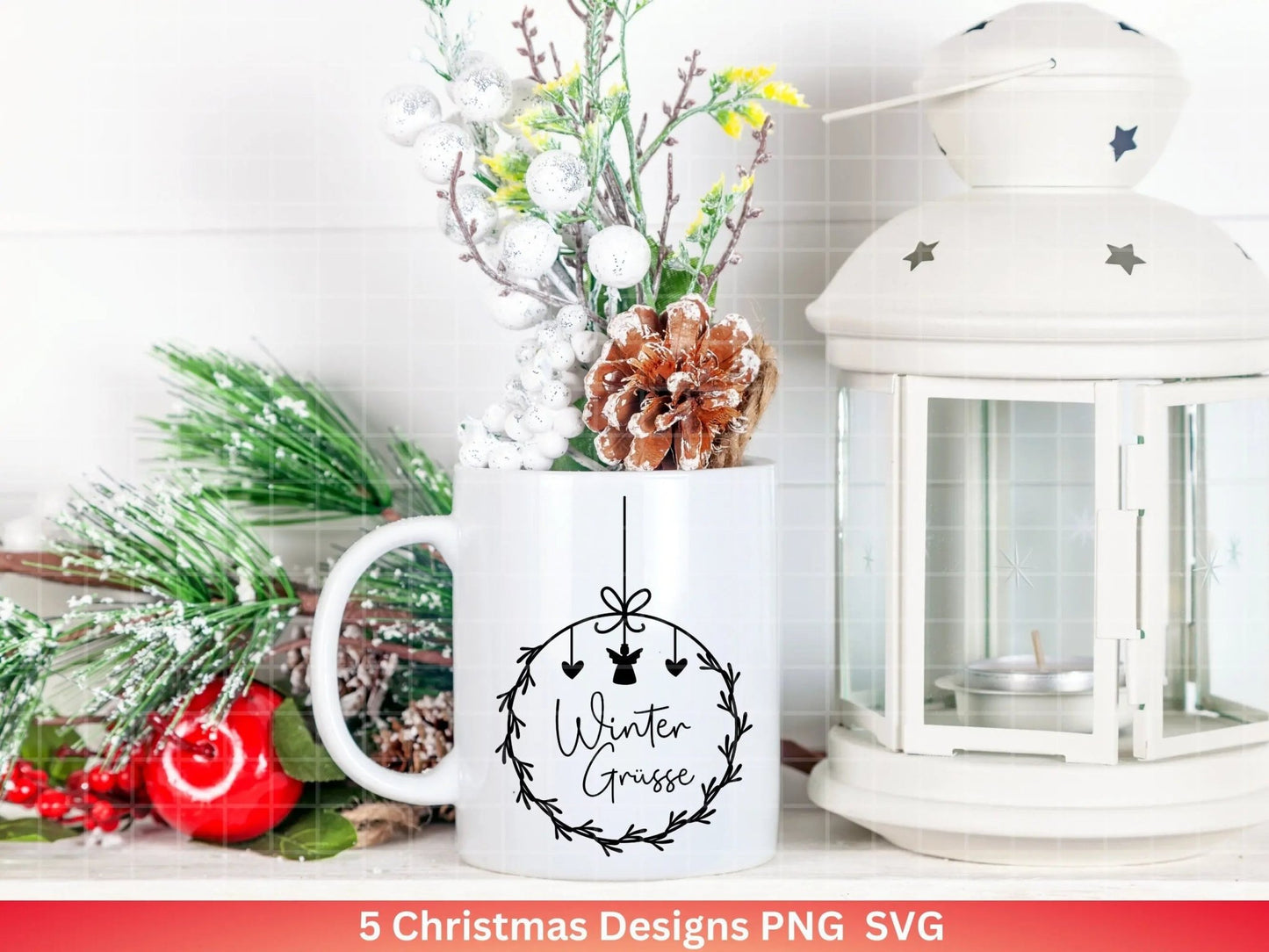 Weihnachten Plotterdatei Svg Png - Plotterdatei Home - Schriftzüge Weihnachten deutsch - Silhouette Cricut Download - Weihnachtsgeschenk - EmidaDesign