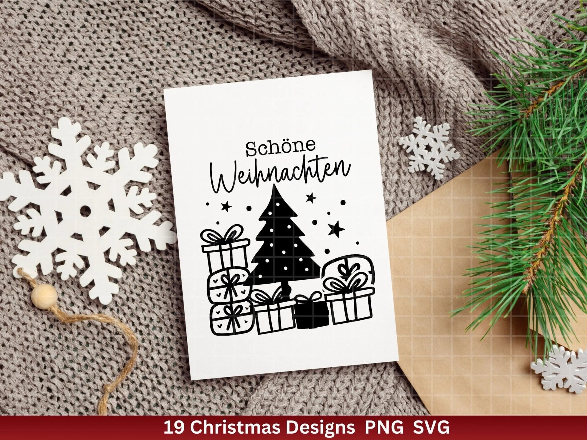 Weihnachten Plotterdatei Svg Png - Plotterdatei Home - Schriftzüge Weihnachten deutsch - Silhouette Cricut Download - Weihnachtsgeschenk - EmidaDesign