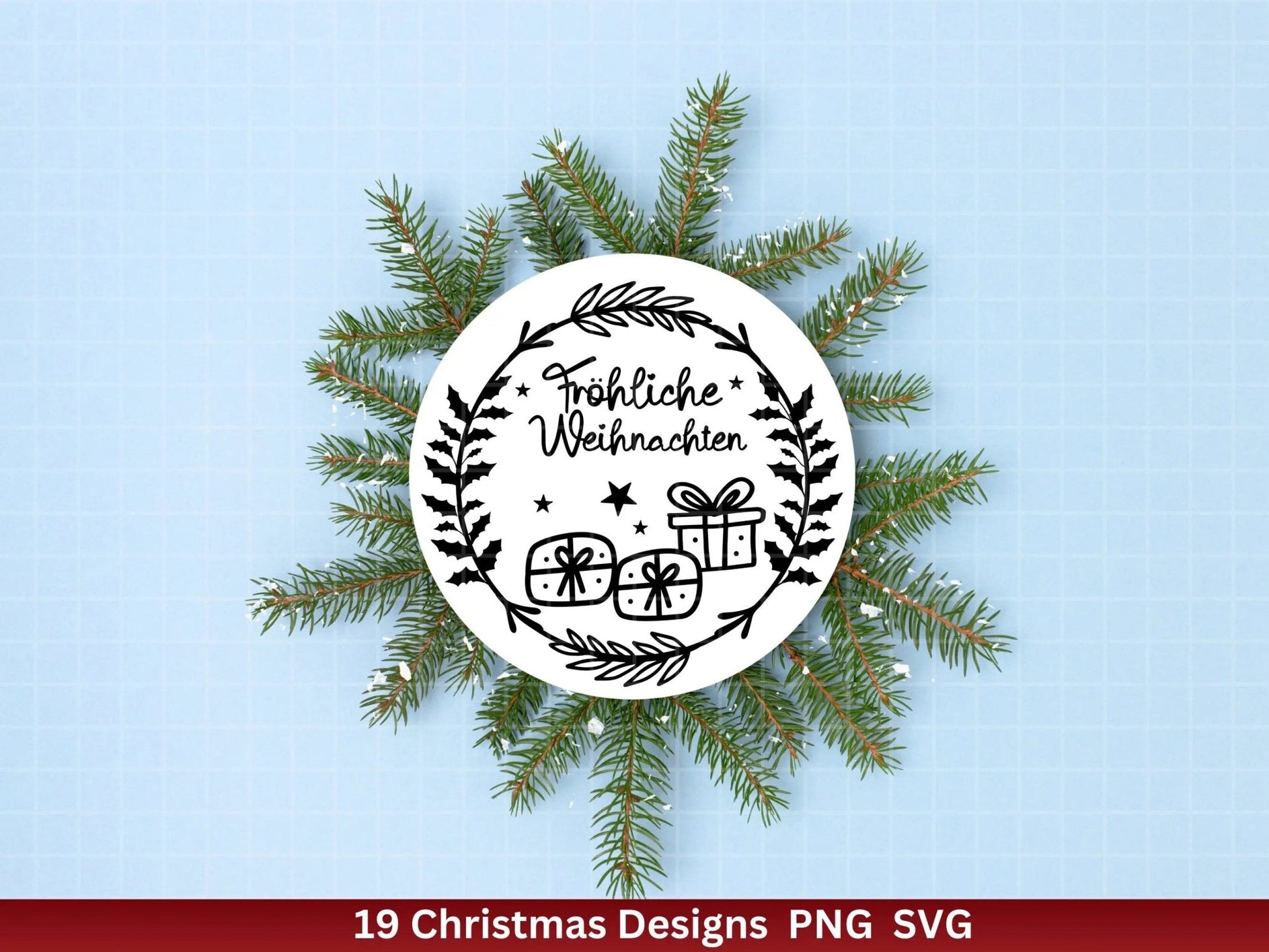 Weihnachten Plotterdatei Svg Png - Plotterdatei Home - Schriftzüge Weihnachten deutsch - Silhouette Cricut Download - Weihnachtsgeschenk - EmidaDesign