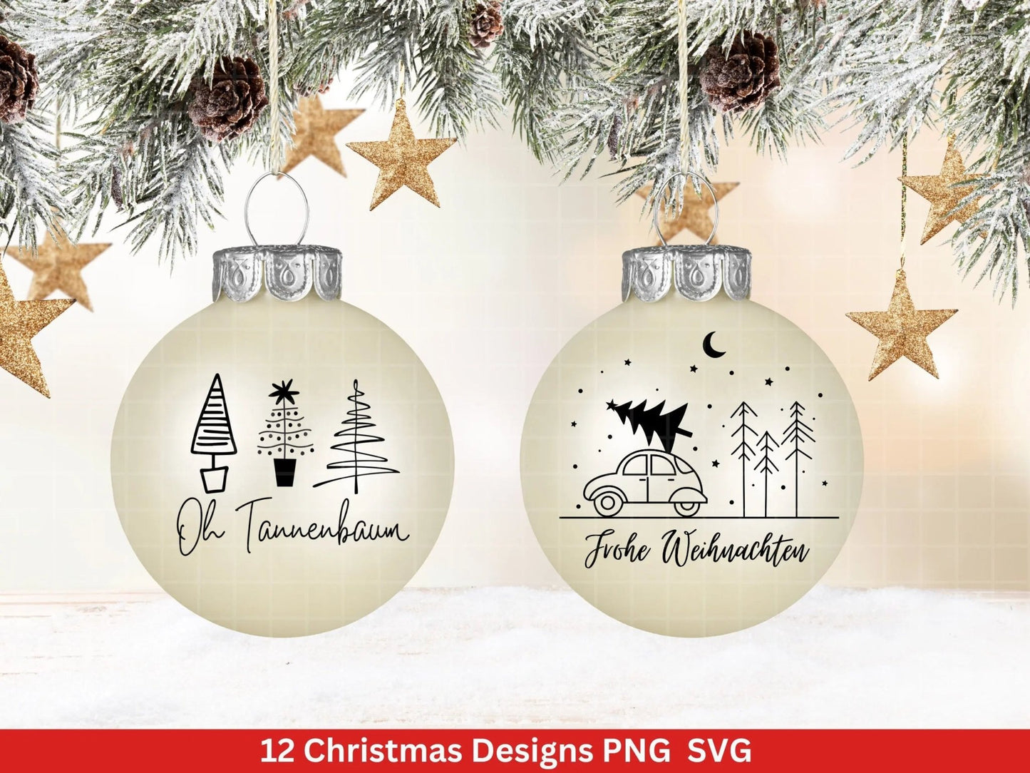 Weihnachten Plotterdatei Svg Png - Plotterdatei Home - Schriftzüge Weihnachten deutsch - Silhouette Cricut Download - Weihnachtsgeschenk - EmidaDesign