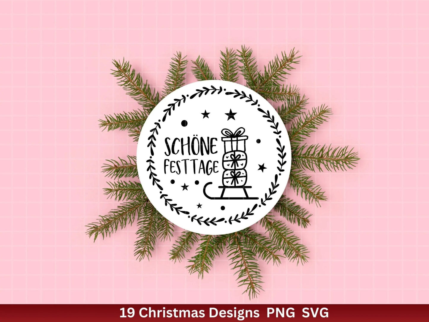 Weihnachten Plotterdatei Svg Png - Plotterdatei Home - Schriftzüge Weihnachten deutsch - Silhouette Cricut Download - Weihnachtsgeschenk - EmidaDesign