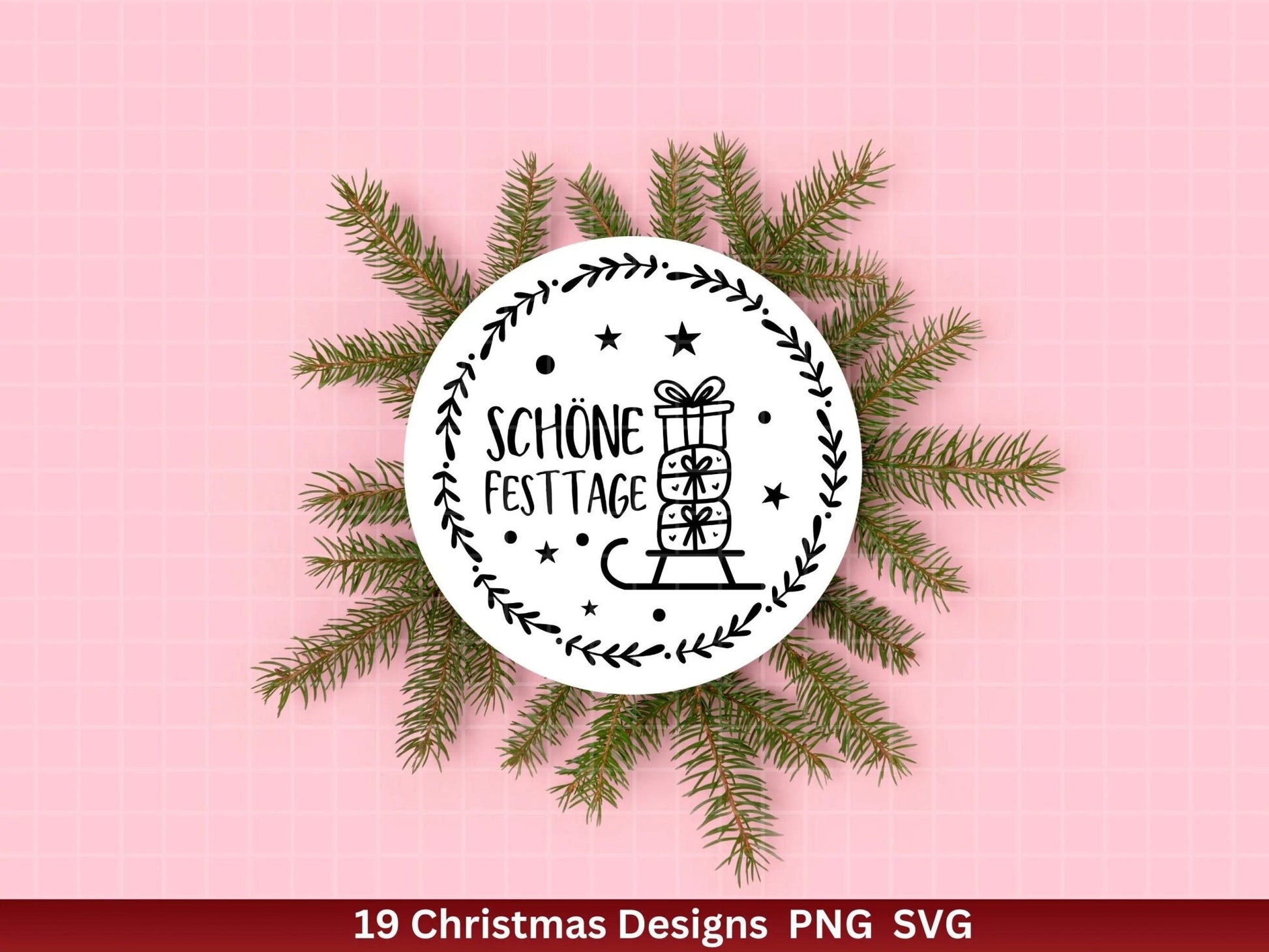 Weihnachten Plotterdatei Svg Png - Plotterdatei Home - Schriftzüge Weihnachten deutsch - Silhouette Cricut Download - Weihnachtsgeschenk - EmidaDesign