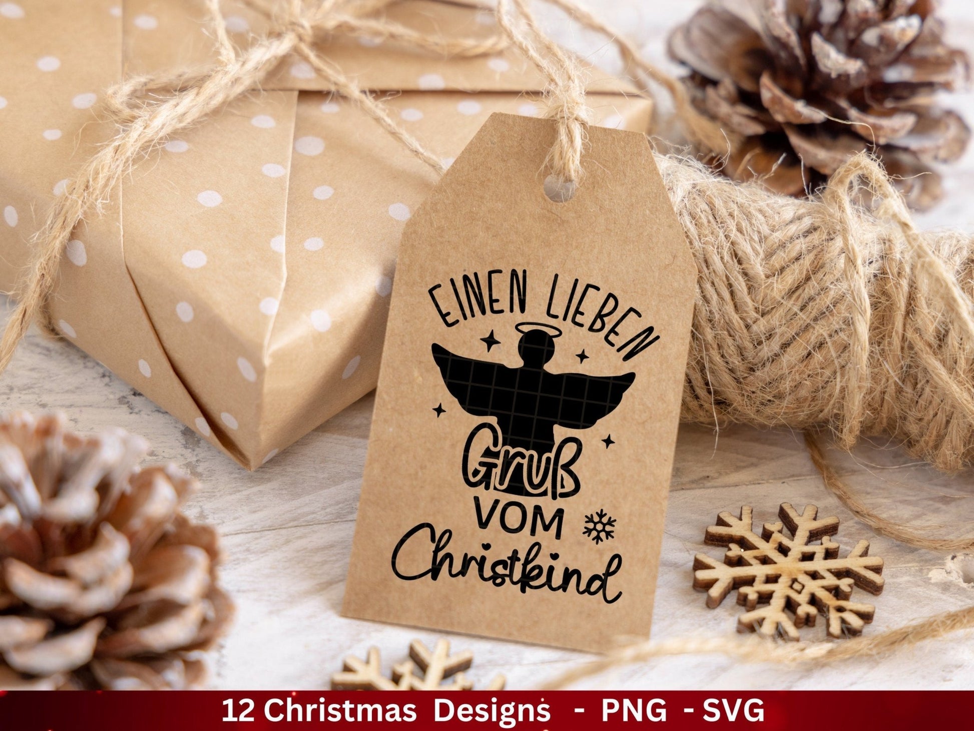 Weihnachten Plotterdatei Svg Png - Plotterdatei Home - Schriftzüge Weihnachten deutsch - Silhouette Cricut Download - Weihnachtshäuser - EmidaDesign