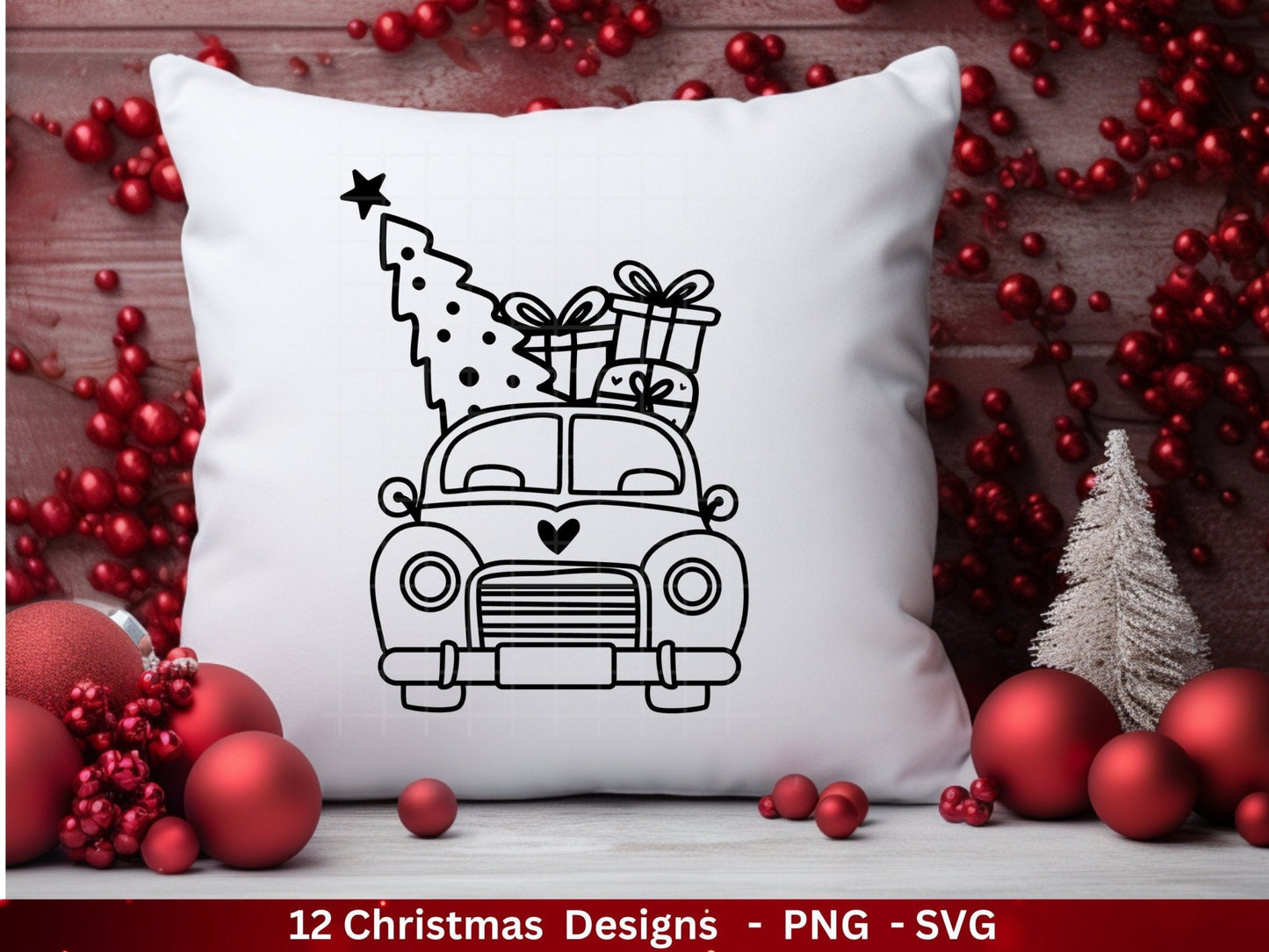 Weihnachten Plotterdatei Svg Png - Plotterdatei Home - Schriftzüge Weihnachten deutsch - Silhouette Cricut Download - Weihnachtshäuser - EmidaDesign