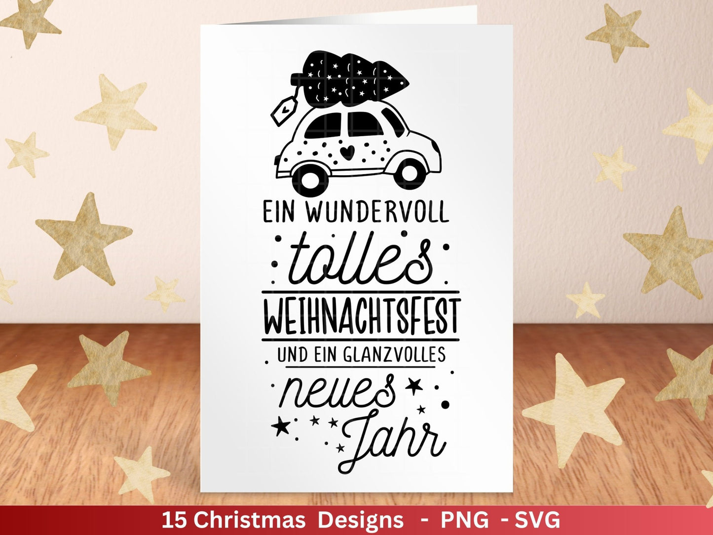 Weihnachten Plotterdatei Svg Png - Plotterdatei Home - Schriftzüge Weihnachten deutsch - Silhouette Cricut Download - Weihnachtshäuser - EmidaDesign