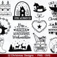 Weihnachten Plotterdatei Svg Png - Plotterdatei Home - Schriftzüge Weihnachten deutsch - Silhouette Cricut Download - Weihnachtshäuser - EmidaDesign