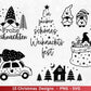 Weihnachten Plotterdatei Svg Png - Plotterdatei Home - Schriftzüge Weihnachten deutsch - Silhouette Cricut Download - Weihnachtshäuser - EmidaDesign