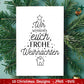 Weihnachten Plotterdatei Svg Png - Plotterdatei Home - Schriftzüge Weihnachten deutsch - Silhouette Cricut Download - Weihnachtshäuser - EmidaDesign