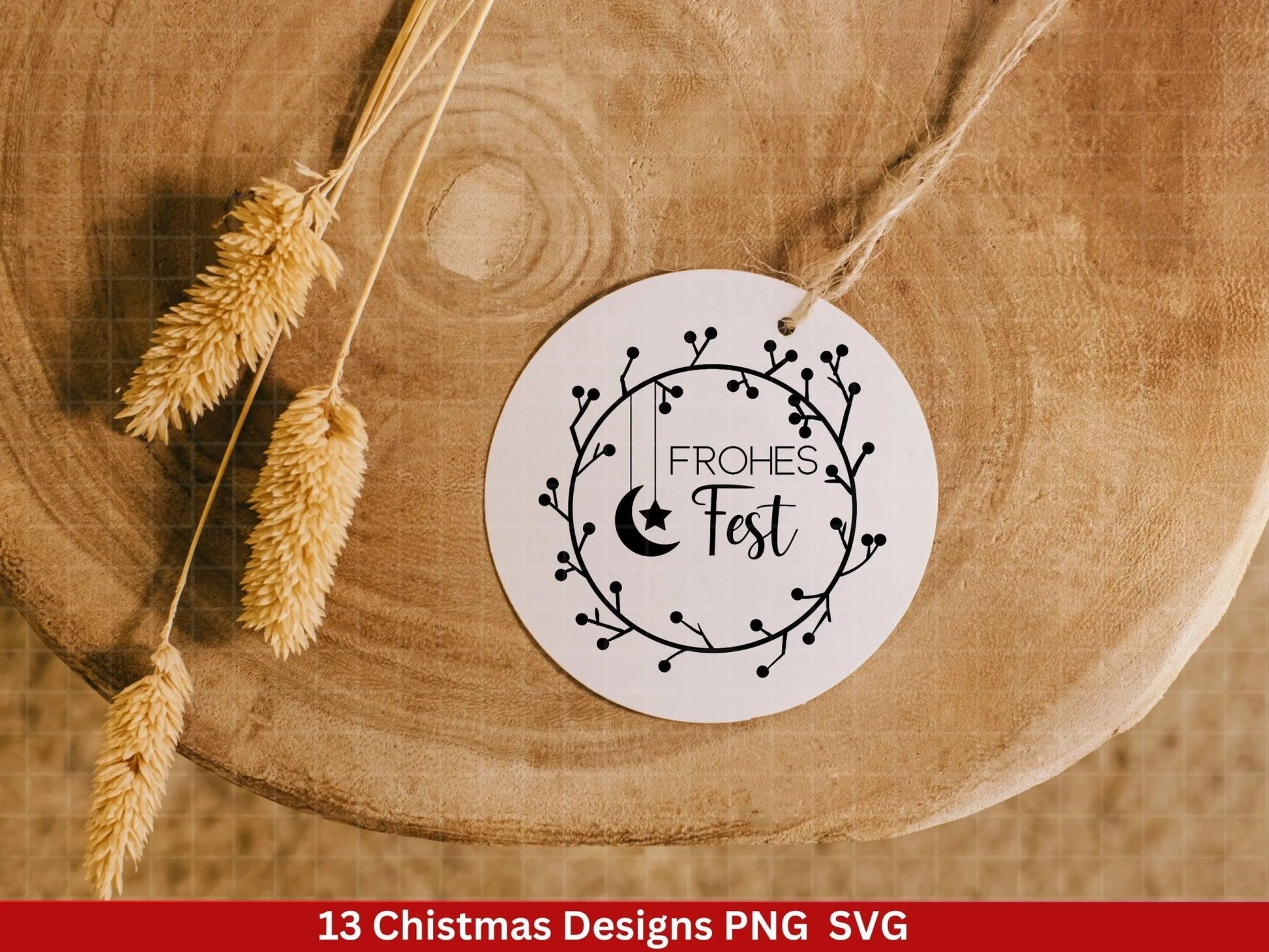 Weihnachten Plotterdatei Svg Png - Plotterdatei Home - Schriftzüge Weihnachten deutsch - Silhouette Cricut Download - Weihnachtshäuser - EmidaDesign