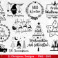 Weihnachten Plotterdatei Svg Png - Plotterdatei Home - Schriftzüge Weihnachten deutsch - Silhouette Cricut Download - Weihnachtshäuser - EmidaDesign