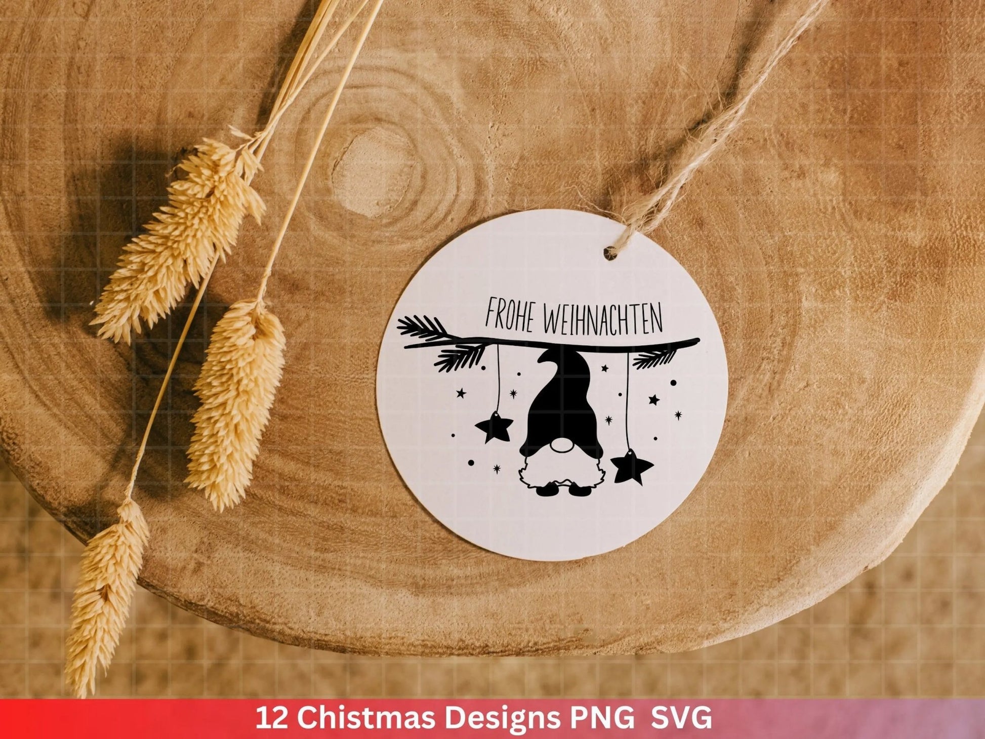 Weihnachten Plotterdatei Svg Png - Plotterdatei Home - Schriftzüge Weihnachten deutsch - Silhouette Cricut Download - Weihnachtshäuser - EmidaDesign