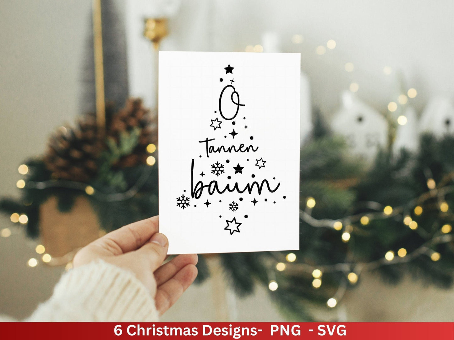 Weihnachten Plotterdatei Svg Png - Plotterdatei Home - Schriftzüge Weihnachten deutsch - Silhouette Cricut - Tannenbaum svg Geschenk - EmidaDesign