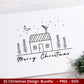 Weihnachten Plotterdatei Svg Png - Plotterdatei Tannenbaum - Schriftzüge Weihnachten deutsch - Silhouette Cricut - Frohe Weihnachten svg - EmidaDesign