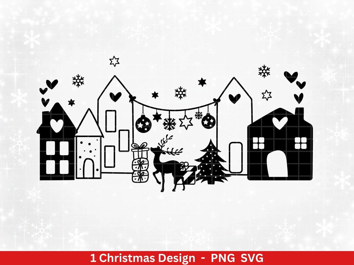 Weihnachten Plotterdatei Svg Png - Plotterdatei Weihnachten Auto - Schriftzüge Weihnachten deutsch - Silhouette Cricut Download - Tannebaum - EmidaDesign