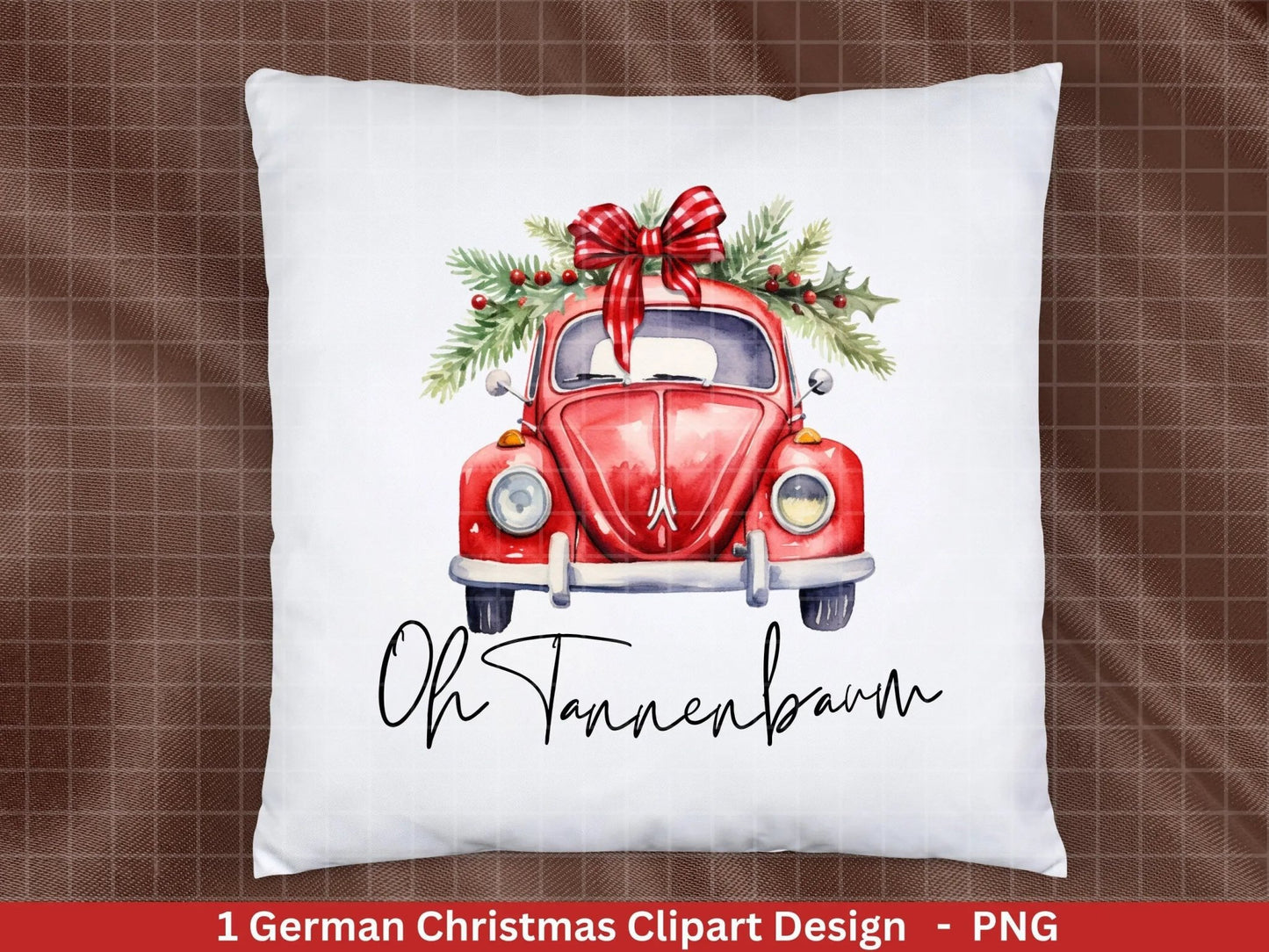 Weihnachten Plotterdatei Svg Png - Plotterdatei Weihnachten Auto - Schriftzüge Weihnachten deutsch - Silhouette Cricut Download - Tannebaum - EmidaDesign