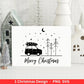 Weihnachten Plotterdatei Svg Png - Plotterdatei Weihnachten Auto - Schriftzüge Weihnachten - Silhouette Cricut Download - Merry Christmas - EmidaDesign