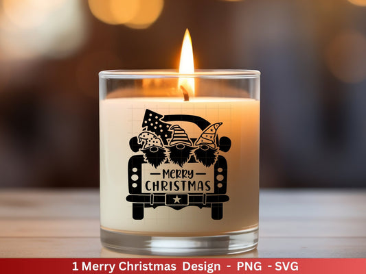 Weihnachten Plotterdatei Svg Png - Plotterdatei Weihnachten Auto - Schriftzüge Weihnachten - Silhouette Cricut Merry Christmas Design - EmidaDesign