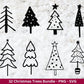 Weihnachtsbaum Plotterdateien Svg - Weihnachten Monogramm Vinyl Laserdatei - Weihnachten Svg - Tannenbaum Clipart - Weihnachten Svg - EmidaDesign