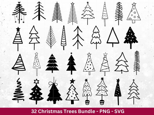 Weihnachtsbaum Plotterdateien Svg - Weihnachten Monogramm Vinyl Laserdatei - Weihnachten Svg - Tannenbaum Clipart - Weihnachten Svg - EmidaDesign